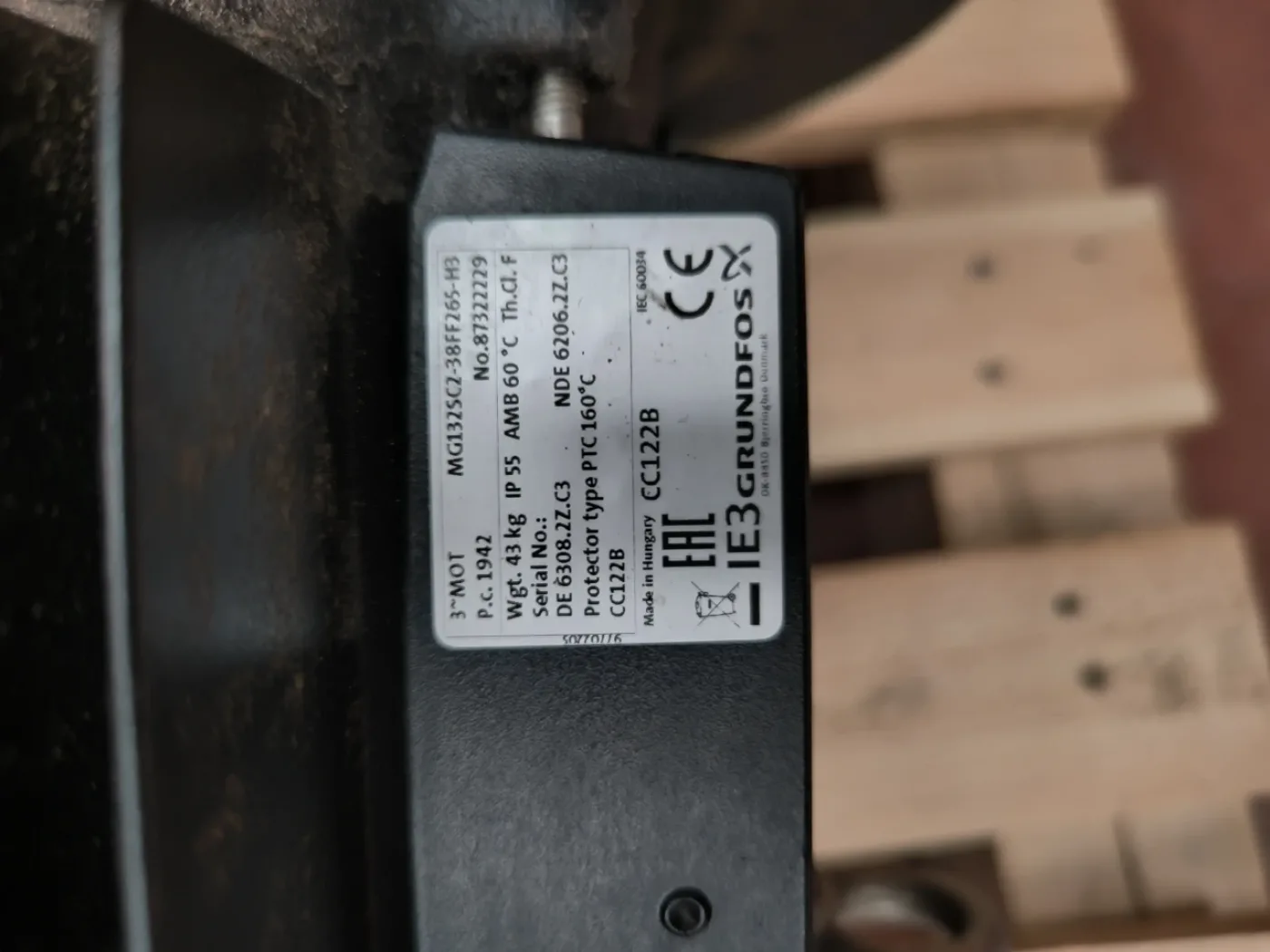 INLINE DOUBLE DRY-ROTOR PUMP GRUNDFOS TPD 50-430/2 A-F-A-BQQE - 8