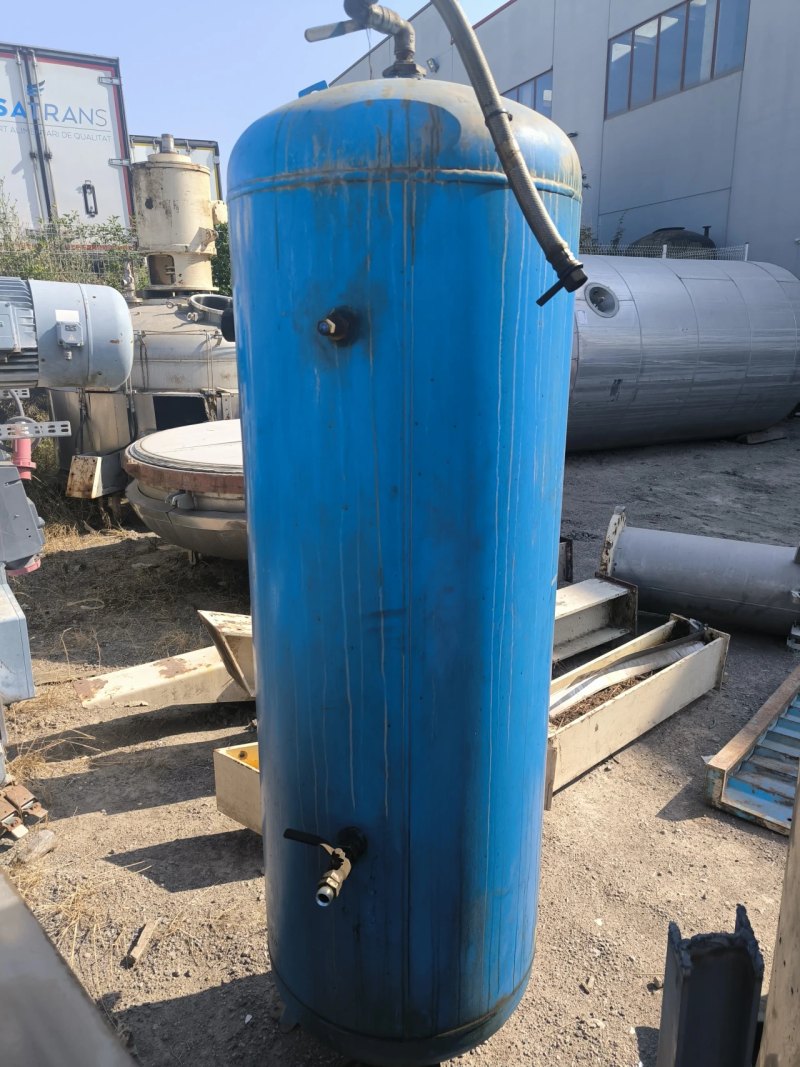 USED CO.INOX 500-LITRE AIR RECEIVER TANK