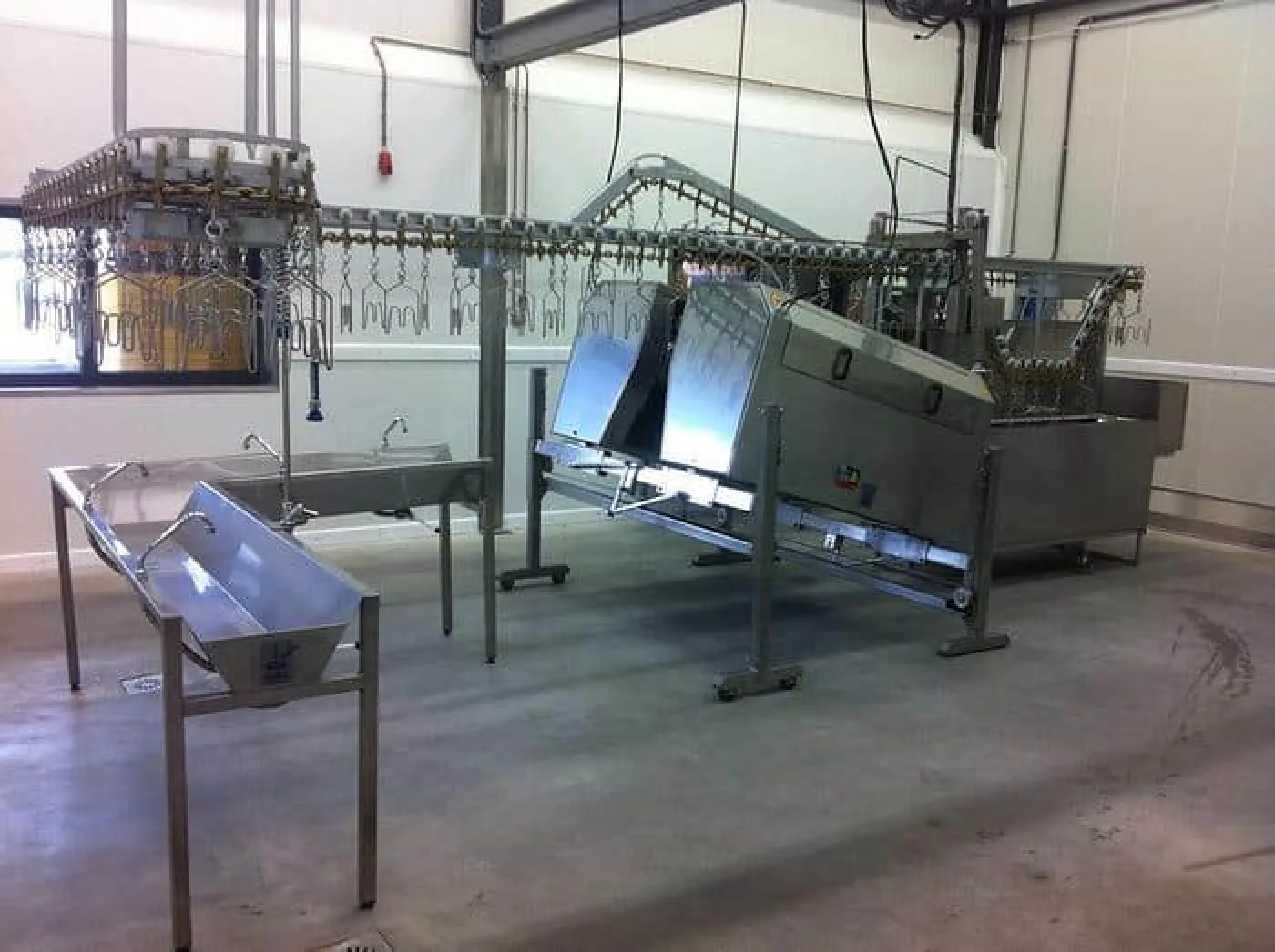 Poultry line conveyor, 180 bph - 1