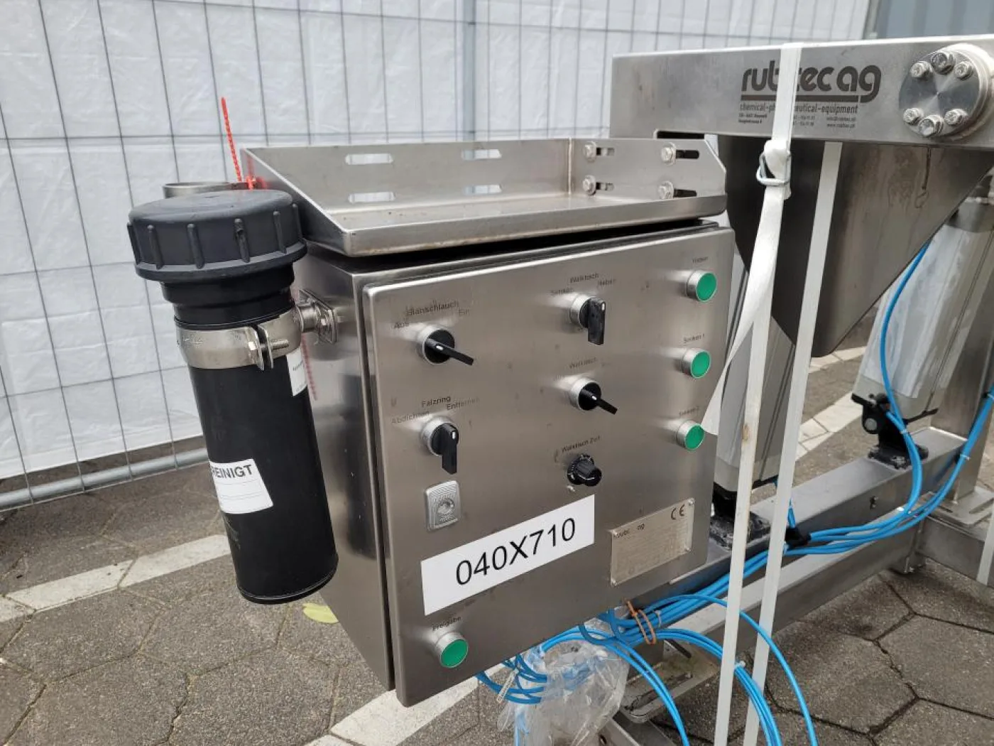 2014 Rubitec AG Powder containment docking station - 6