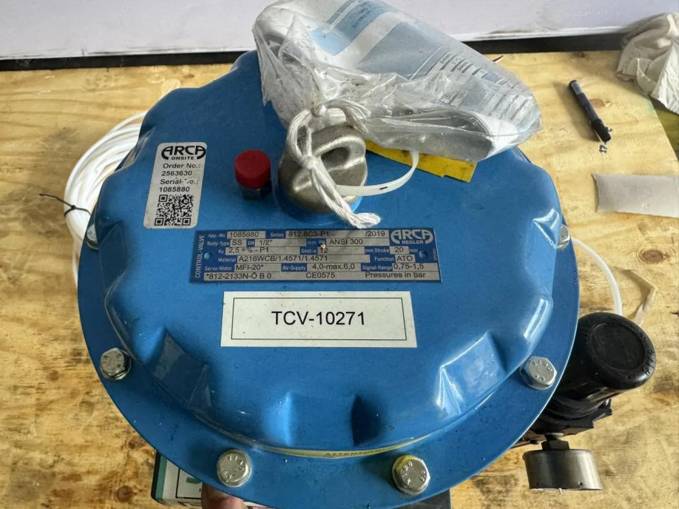 2019 ARCA Regler / Siemens Pneumatic Globe Control Valve with Smart Positioner - 4