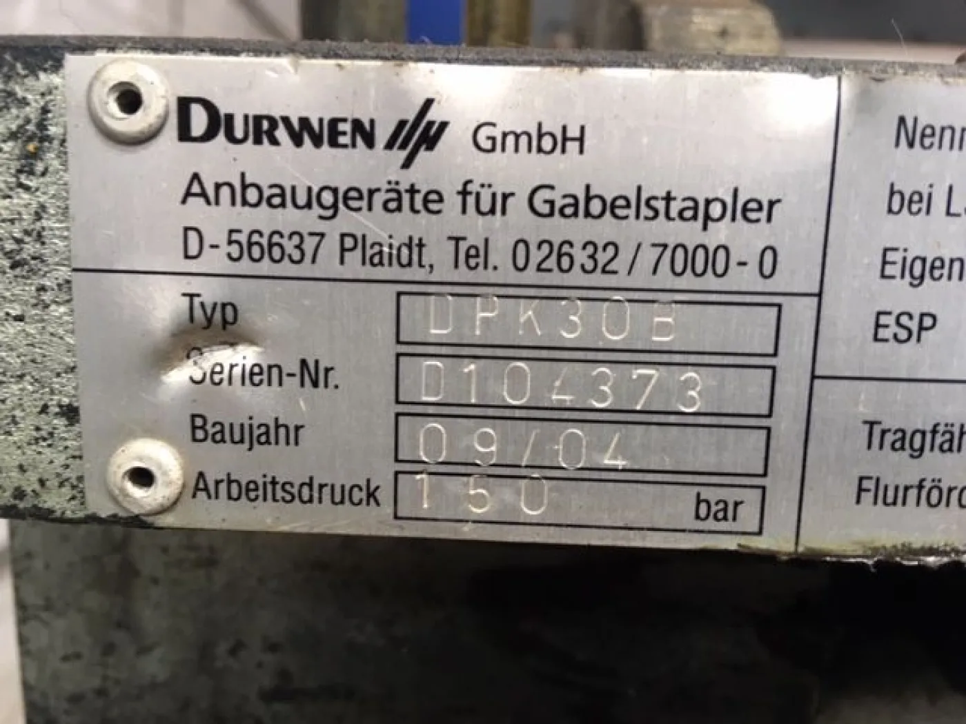 Diversen DPK30B DPK30B Durwen DPK30B - 7