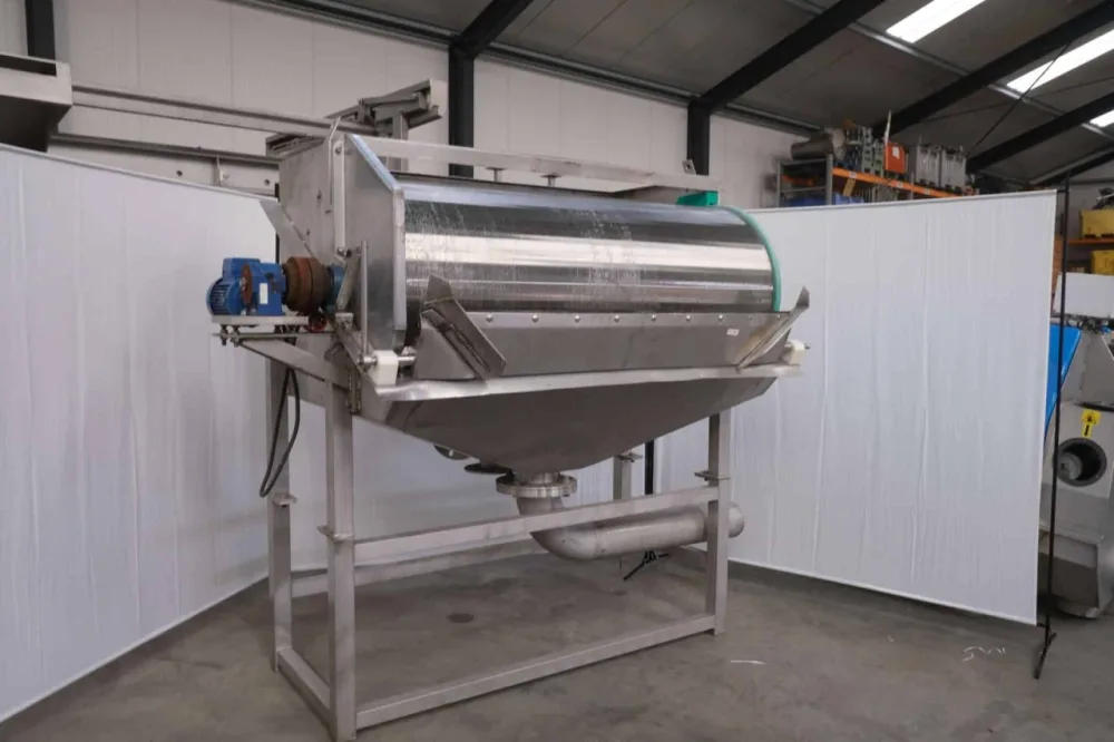 Rotary screen, 80 m³/h