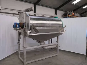 Rotary screen, 80 m³/h
