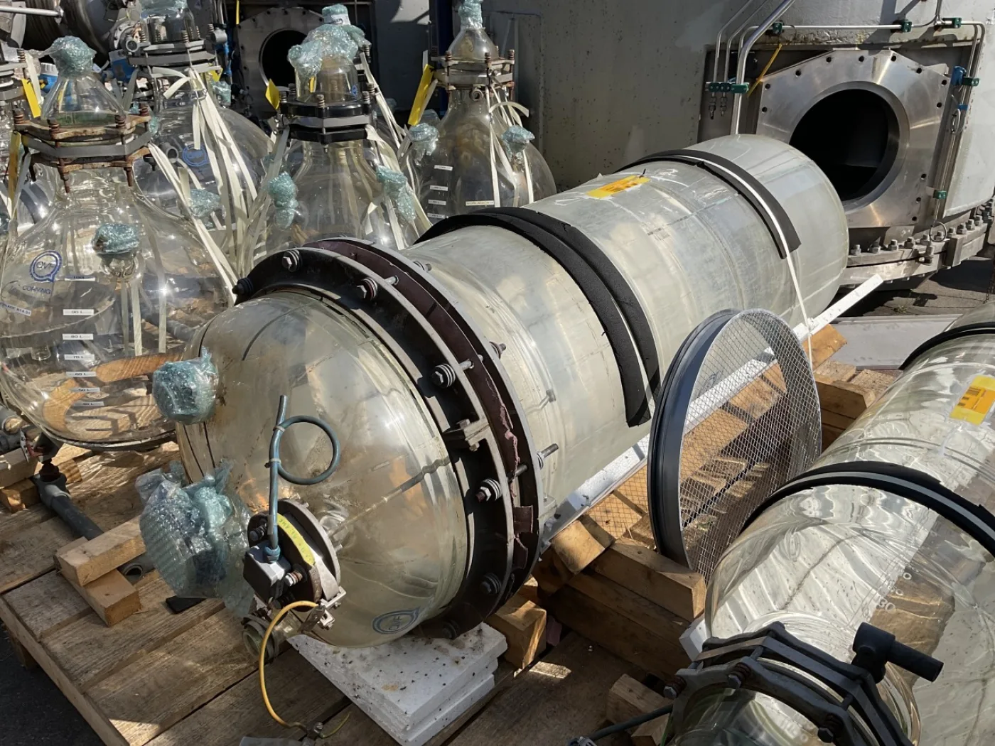 QVF Glasstechnik 400 Ltr - Vertical tank - 2