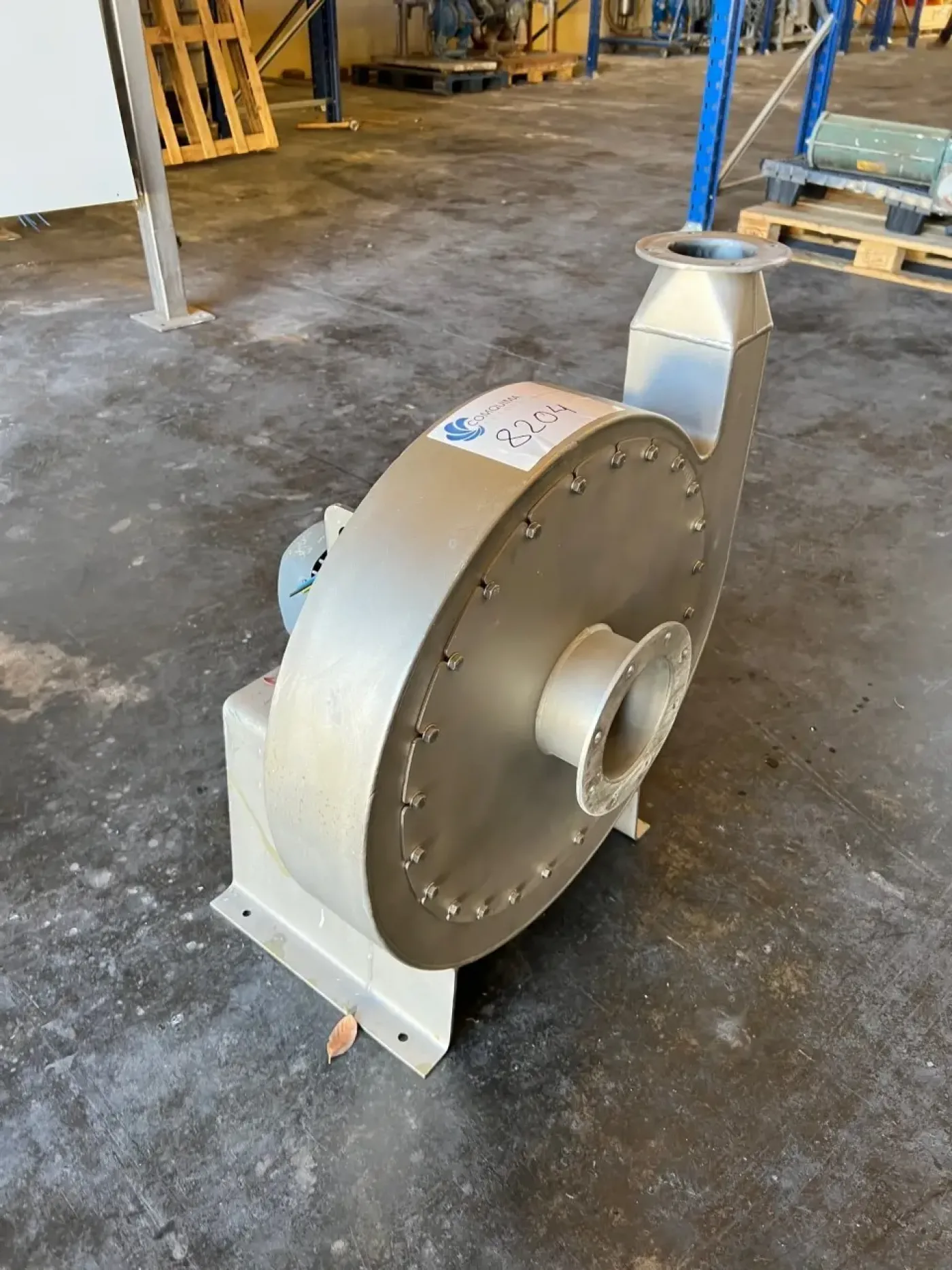 USED RADIAL INDUSTRIAL FAN MXE 031-000530 1.5 KW - 6