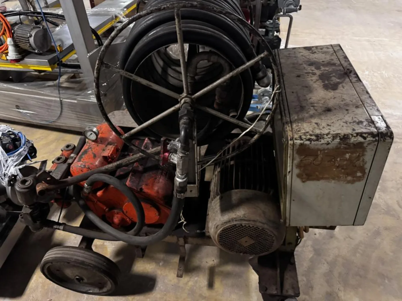Birchheimer Hose cleaning machine with nozzle head - 7