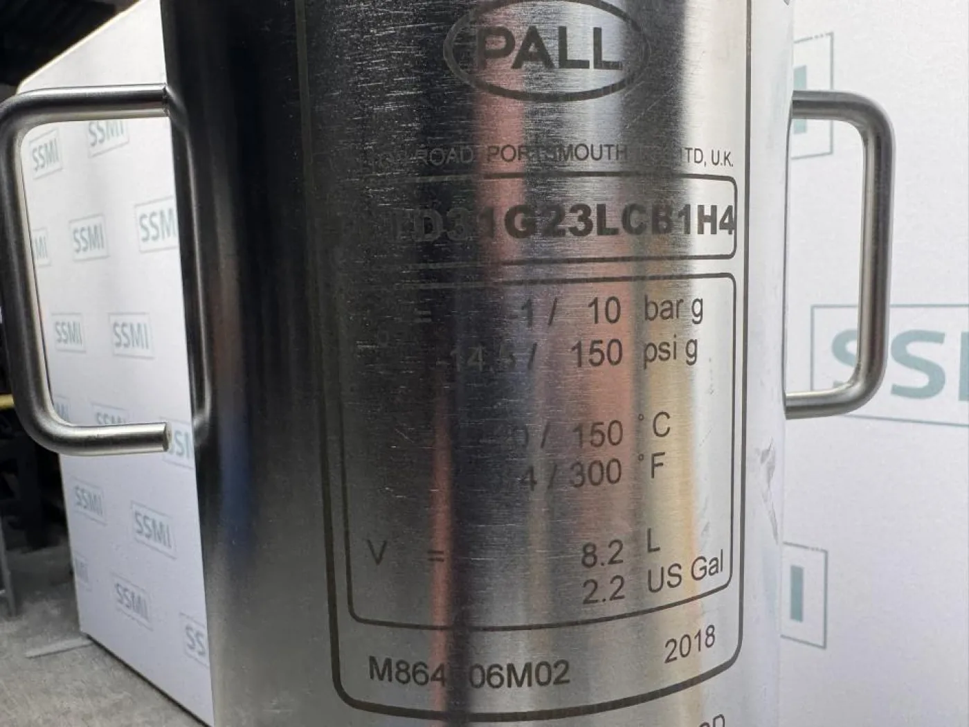 Pall filtration Filter with 3 x 10" - 4
