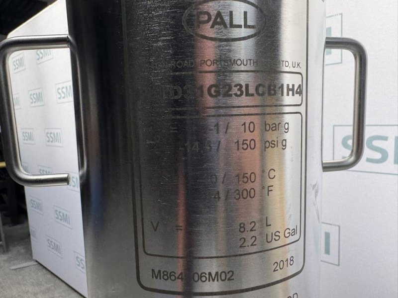 Pall filtration Filter with 3 x 10"