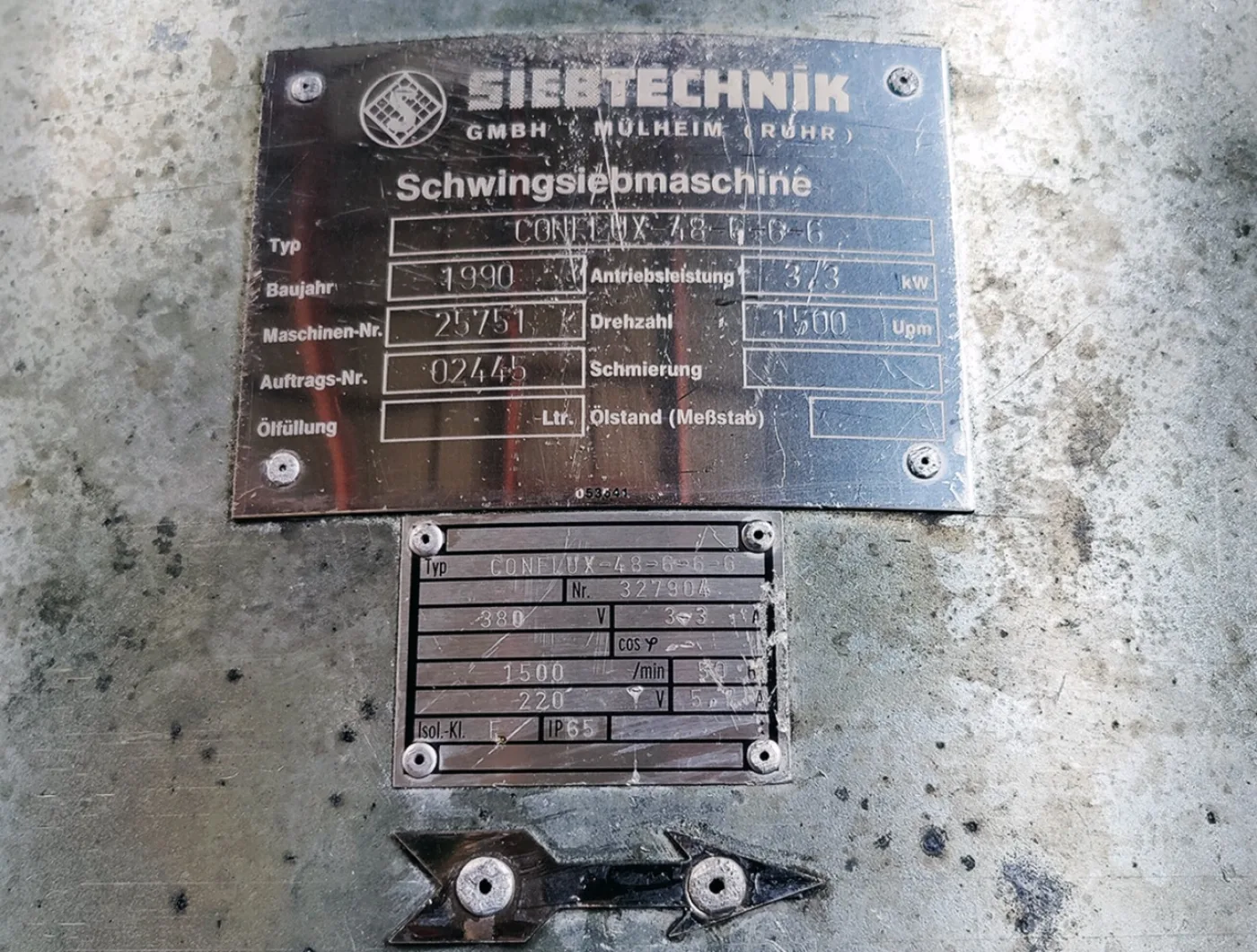 Siebtechnik Conflux-48 - Vibro sieve - 4