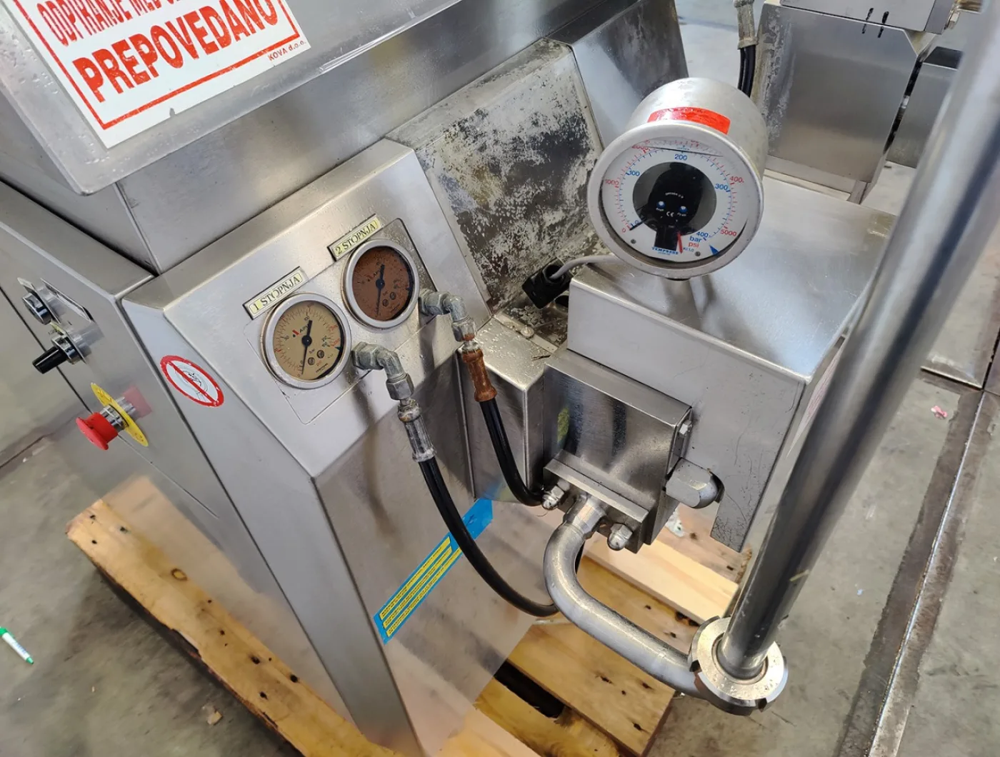APV Gaulin 5-4 3B - Piston homogeniser - 8