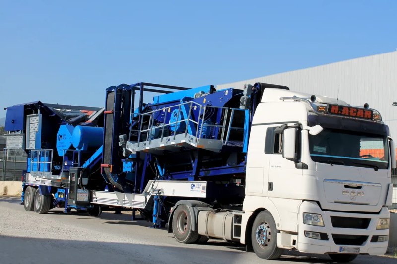 General 640 — Mobile Crushing & Screening Plant (Jaw + Impact)