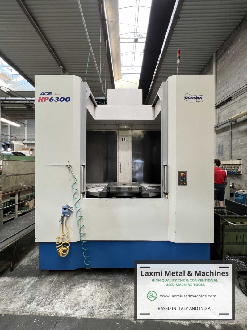 HORIZONTAL MACHINING CENTER, DOOSAN - HP6300 - Laxmi Metal & Machines, Rohtak