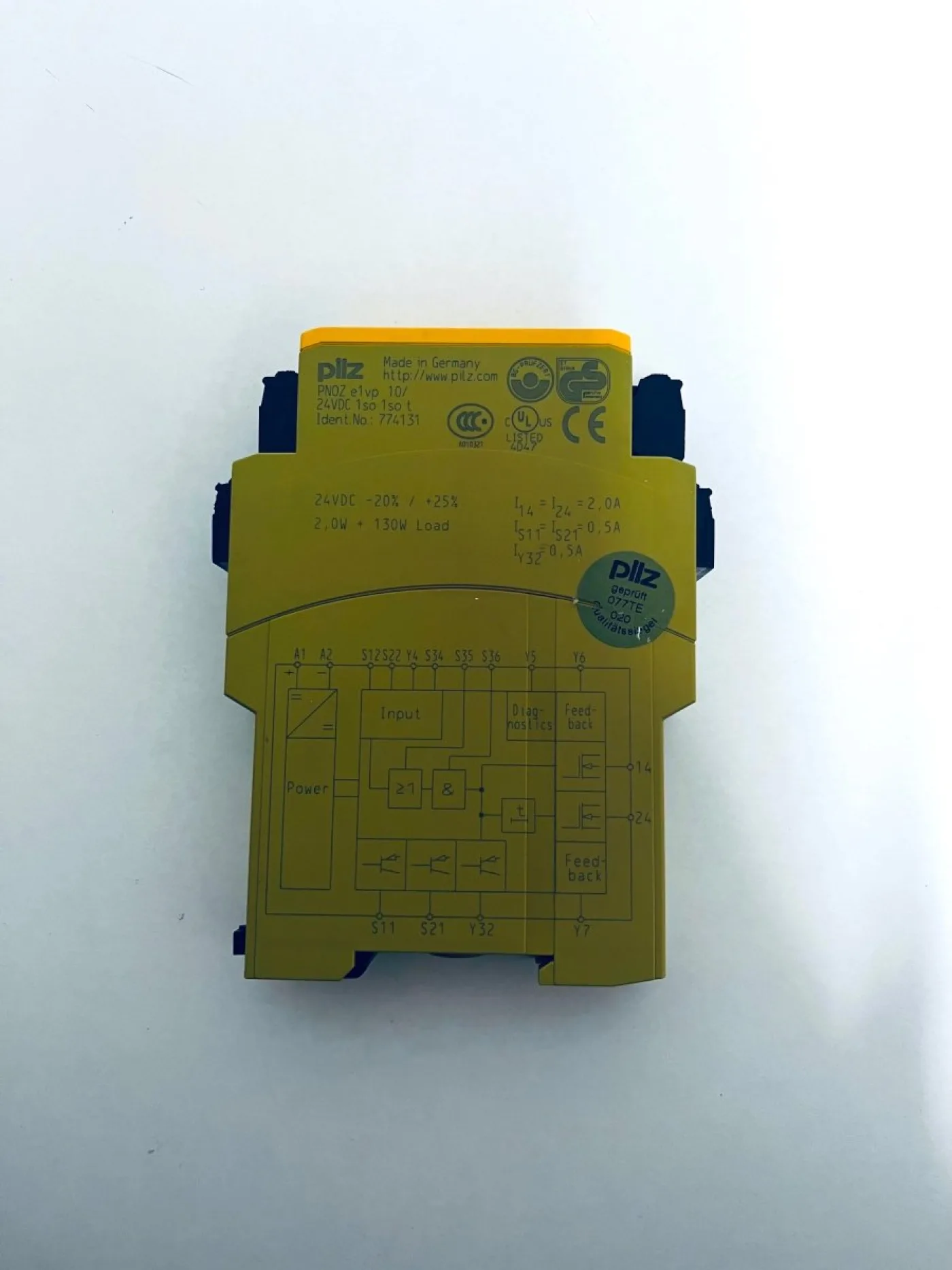 Pilz PN0Z ev1vp 10s Sicherheitsmodul 774131 - 4