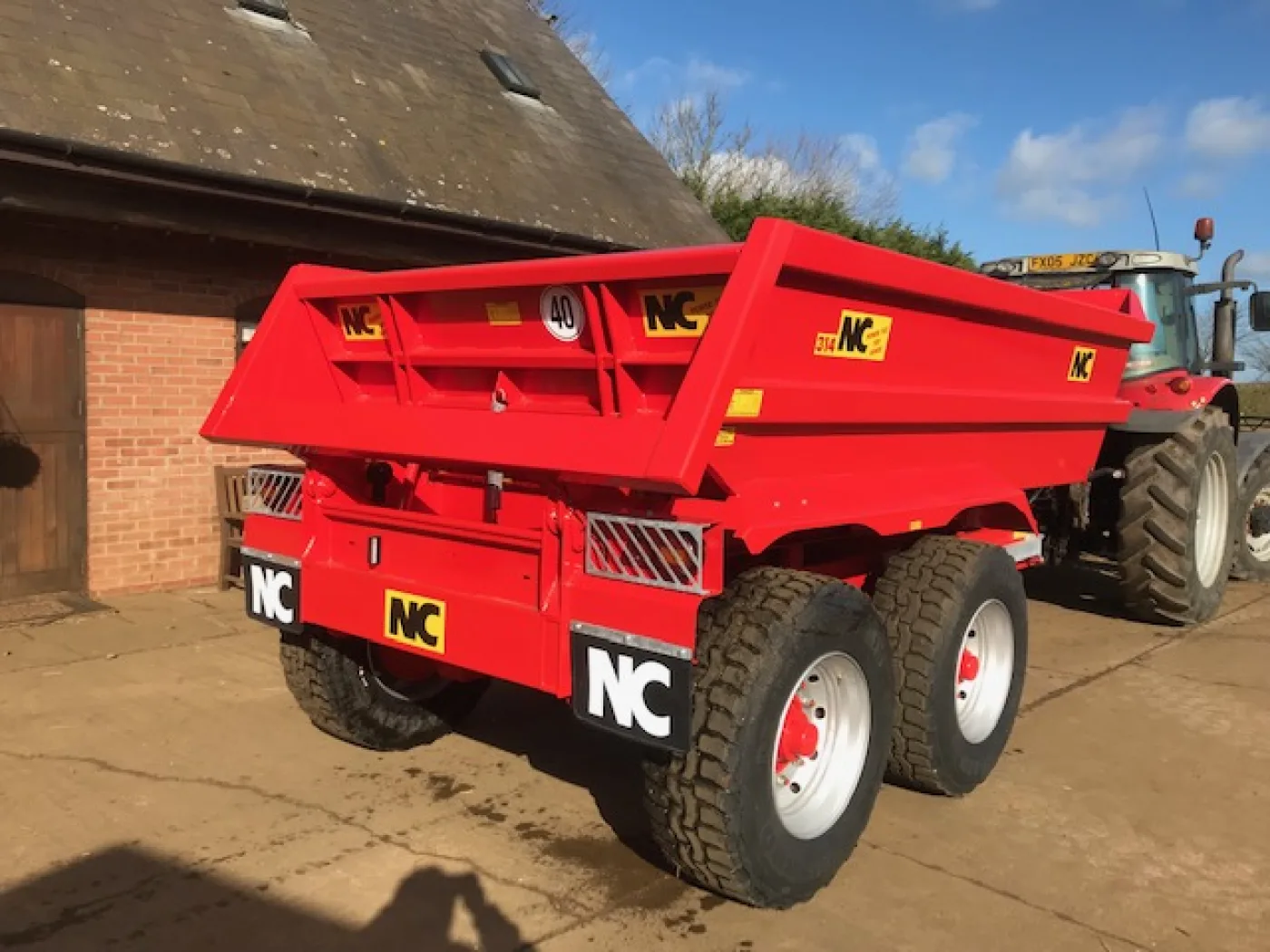 NC 314 Dump trailer for sale - 3