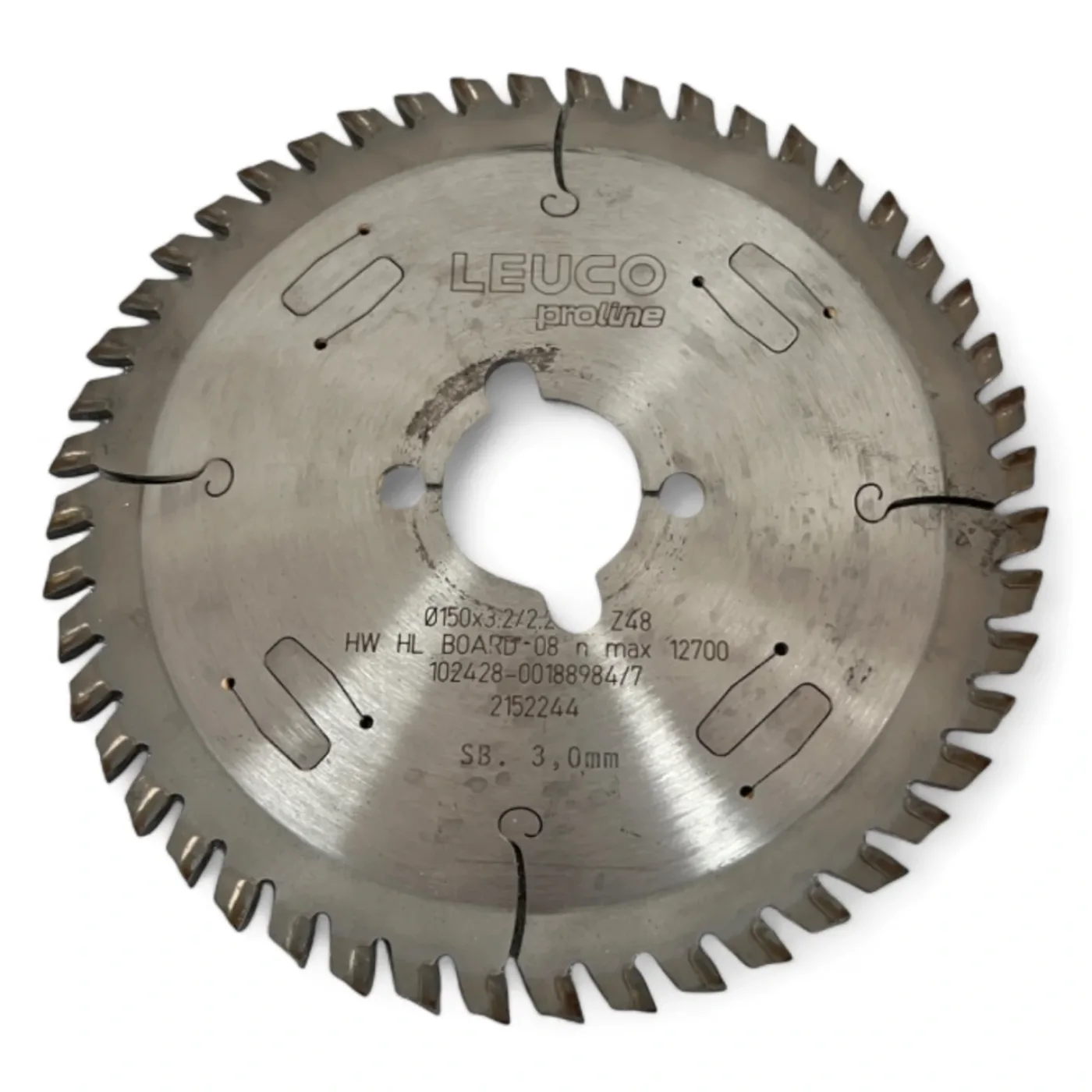 LEUCO HW Nuter D=150x3,2 x 2,2 Z=48 SB 3,0 Art.-Nr. 150322248 - 1