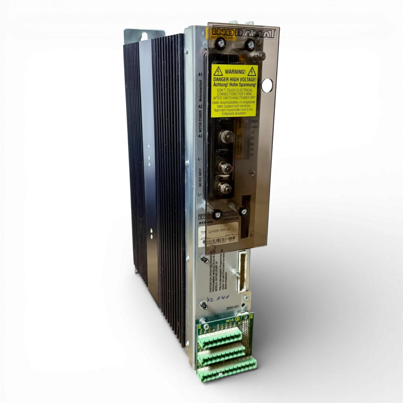 Indramat AC Servo Controller TDM 3.2 020 300 W0 Art Nr TDM 3.2 020 300 W0 (servo drive, controller) aus IMA Bearbeitungszentrum Art.-Nr. 233712 - 6