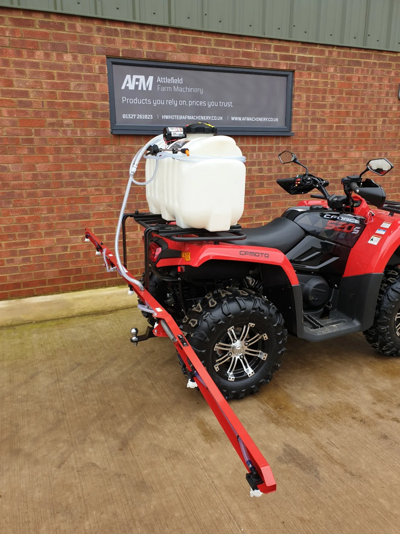 2.Northstar 98Ltr Quad bike Sprayer with Boom Option (converts a spot sprayer into a time saving broadcast sprayer) - 1