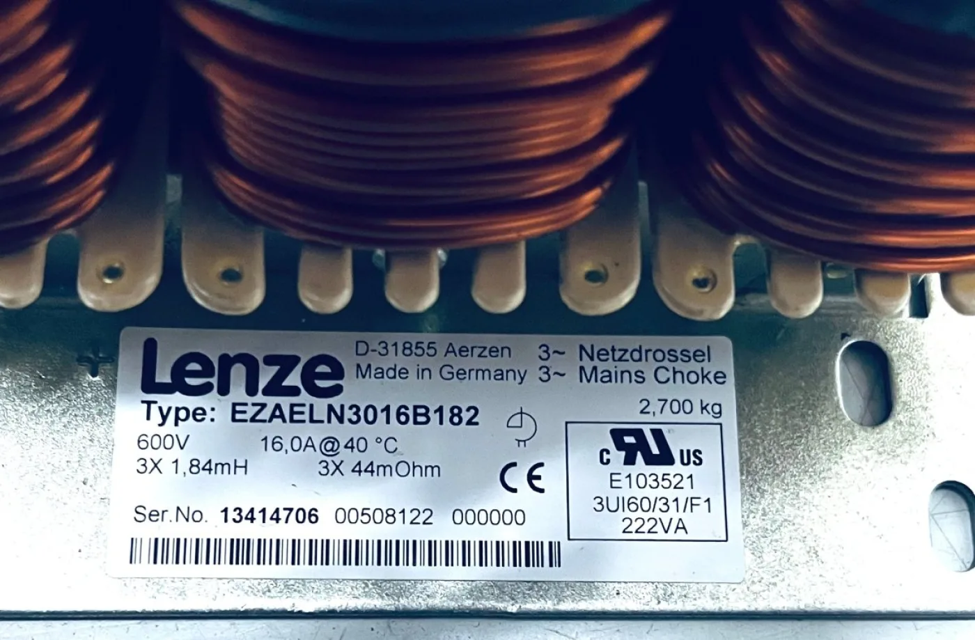 Lenze Single Drive Highline E94ASHE0134 Umrichter mit Transformer - 4