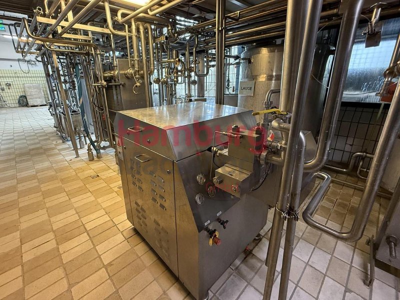 Complete Pasteurisation line - 12.000 liter per hour - GEA Ahlborn / Westfalia / HST