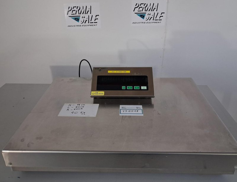 Mettler Toledo Plattformwaage ID1plus-A mit der Wägezelle DCC150ST