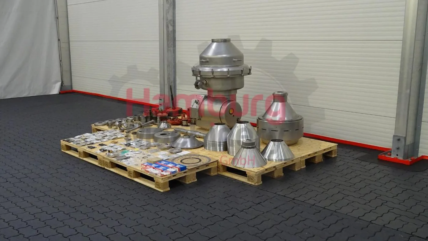 Incomplete Cream Separator Alfa Laval MRPX 214-74T with bowl and spare parts - 3