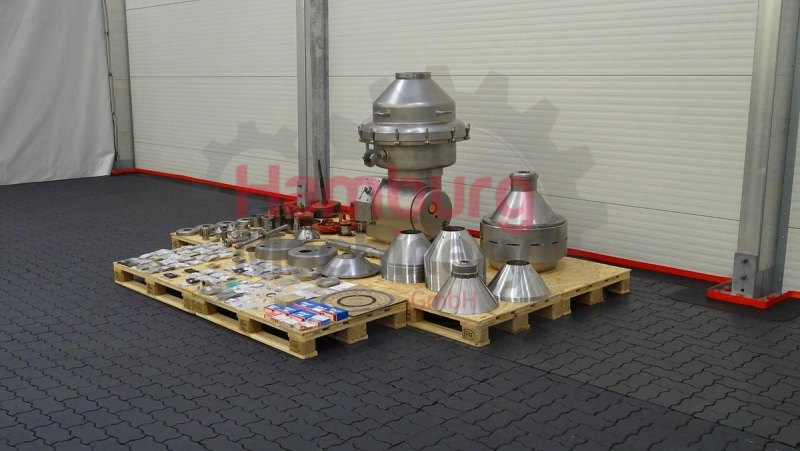 Incomplete Cream Separator Alfa Laval MRPX 214-74T with bowl and spare parts