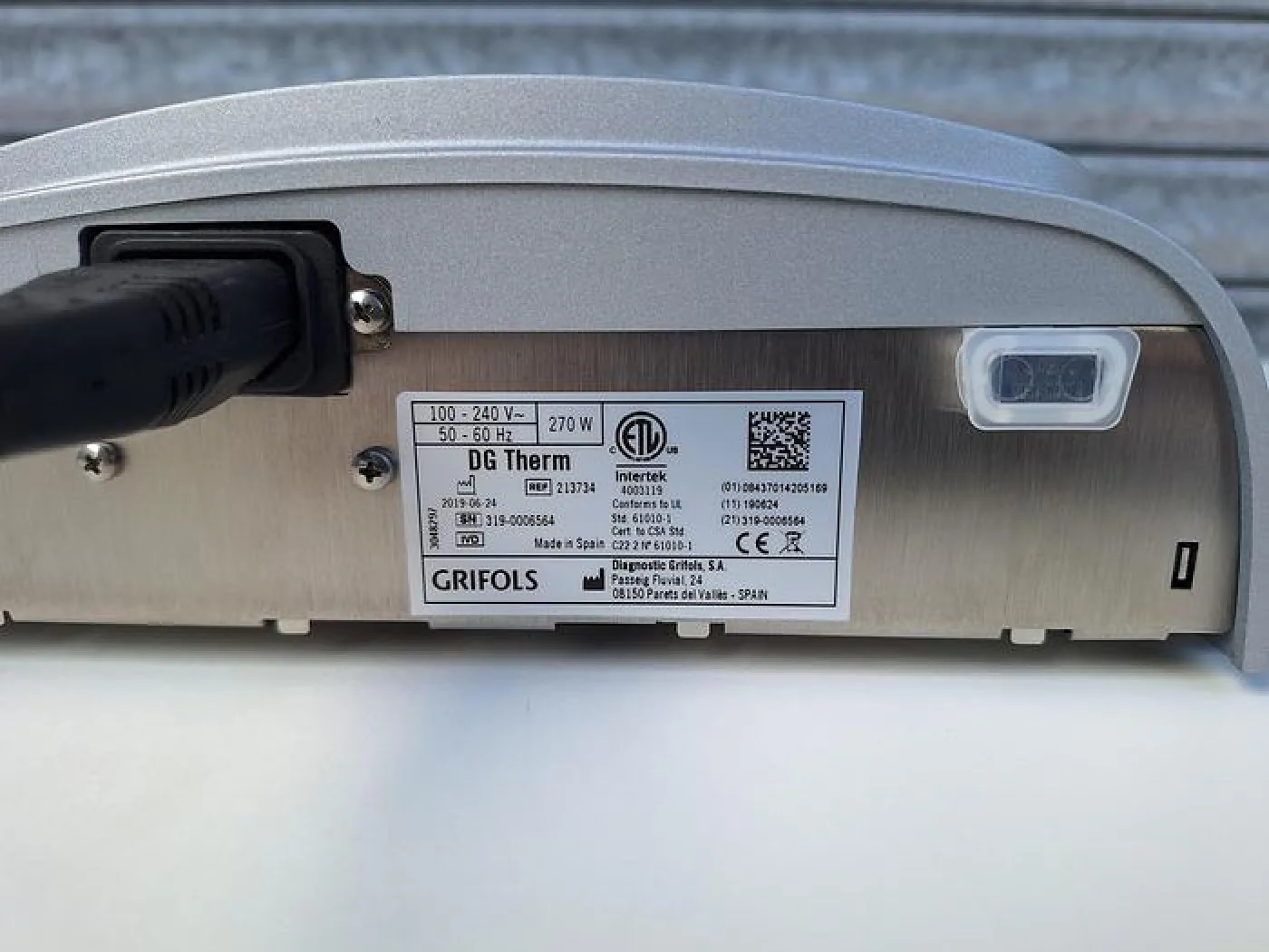 Grifols DG Therm Incubator - 5
