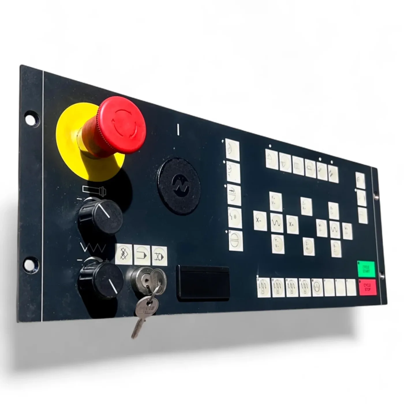 NUM 830M Operator Panel (Bedienfeld Kurzhubtastatur / Keyboard Panel) Original Ersatzteil für IMA CNC-Maschinen mit NUM 1060 Steuerung – Art.-Nr. 207202830M - 2