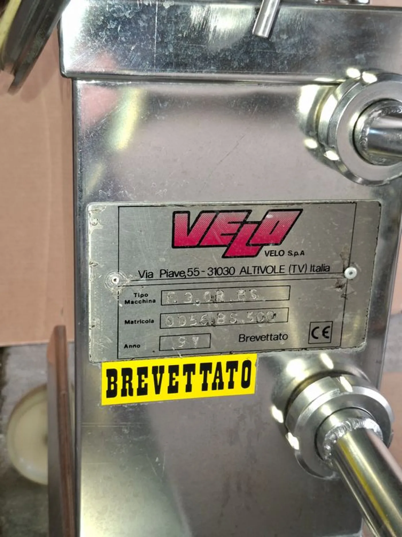 KIESELGUR FILTER VELO FIRM IN STAINLESS STEEL, 3MQ OF FILTERING SURFACE, SECOND-HAND MACHINE - 5
