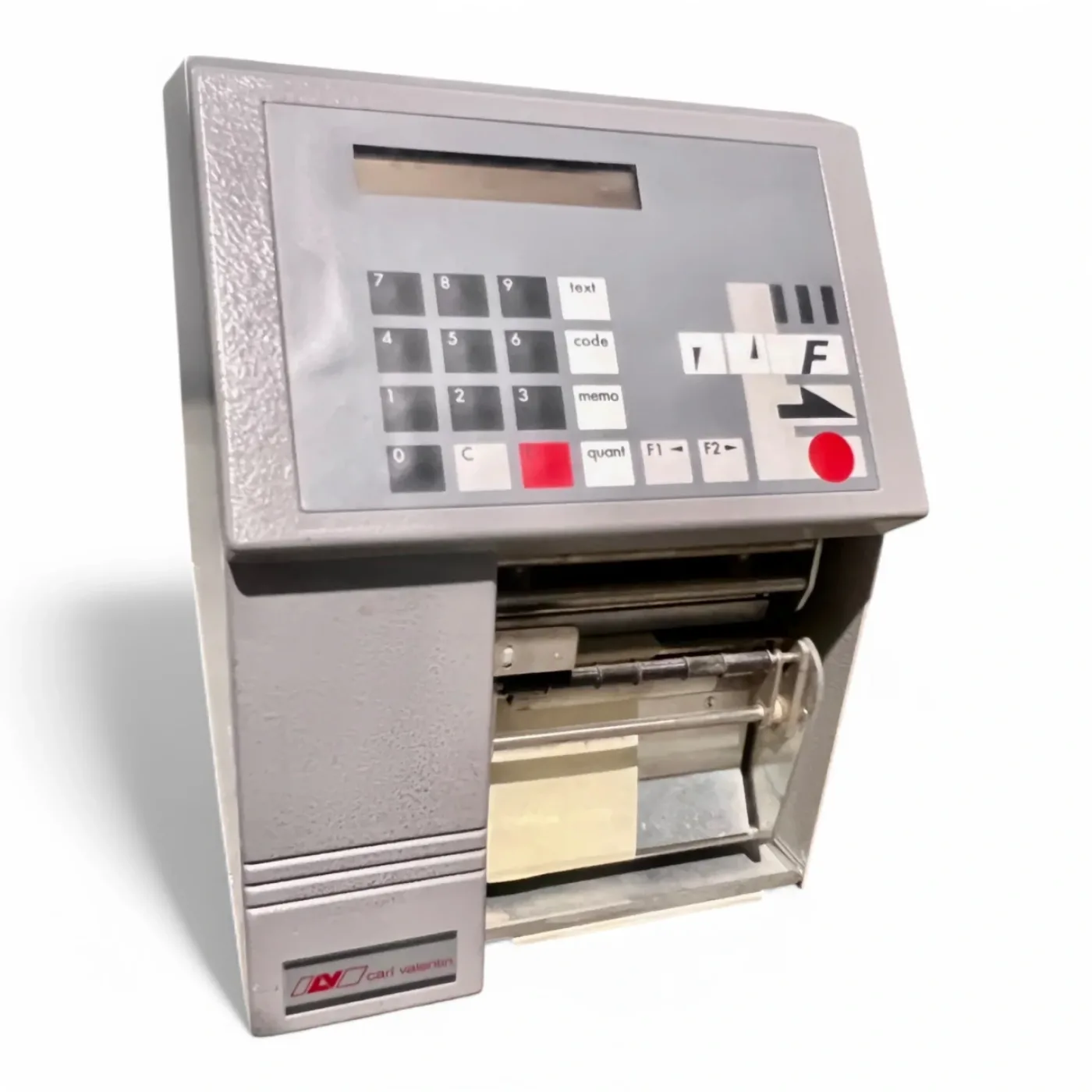 HOLZMA Carl Valentin Drucker Thermotransferdrucker VARIO 104-8 Etikettendrucker – 230 V – Art. Nr. 90.55.210 für Ettiketten Labels etc. - 2
