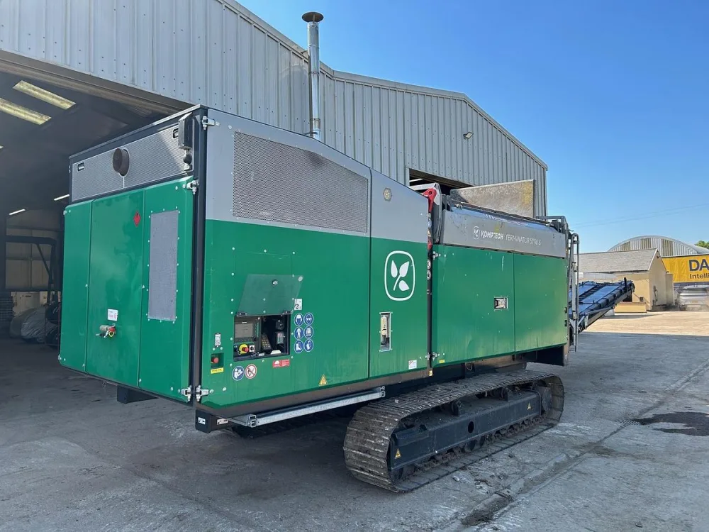 2022 Komptech Terminator 5000 Slow-Speed Single-Shaft Tracked Shredder