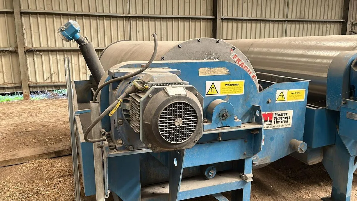 2008 Master Magnets Con Current Wet Drum Magnetic Separator - 6