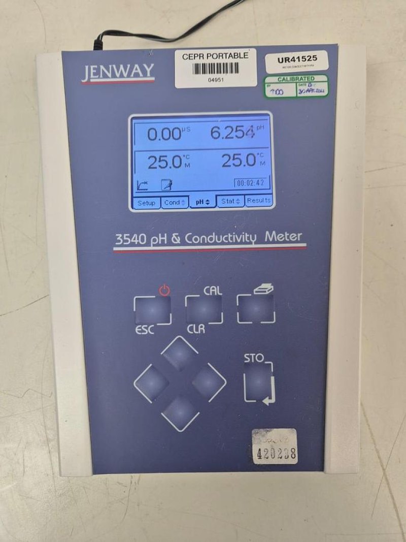 Jenway 3540 pH & Conductivity Meter