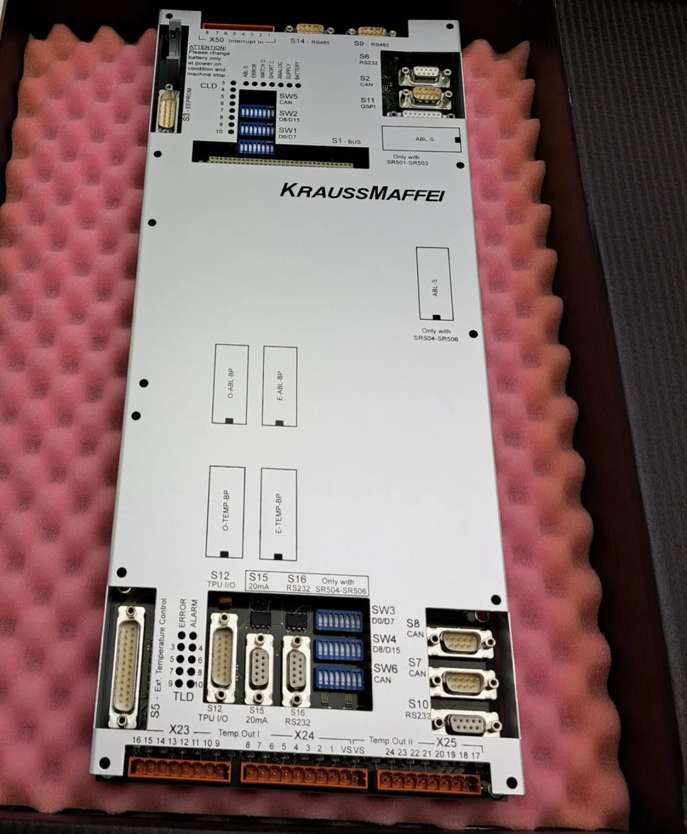 Krauss Maffei Steuereinheit SR505 - 2