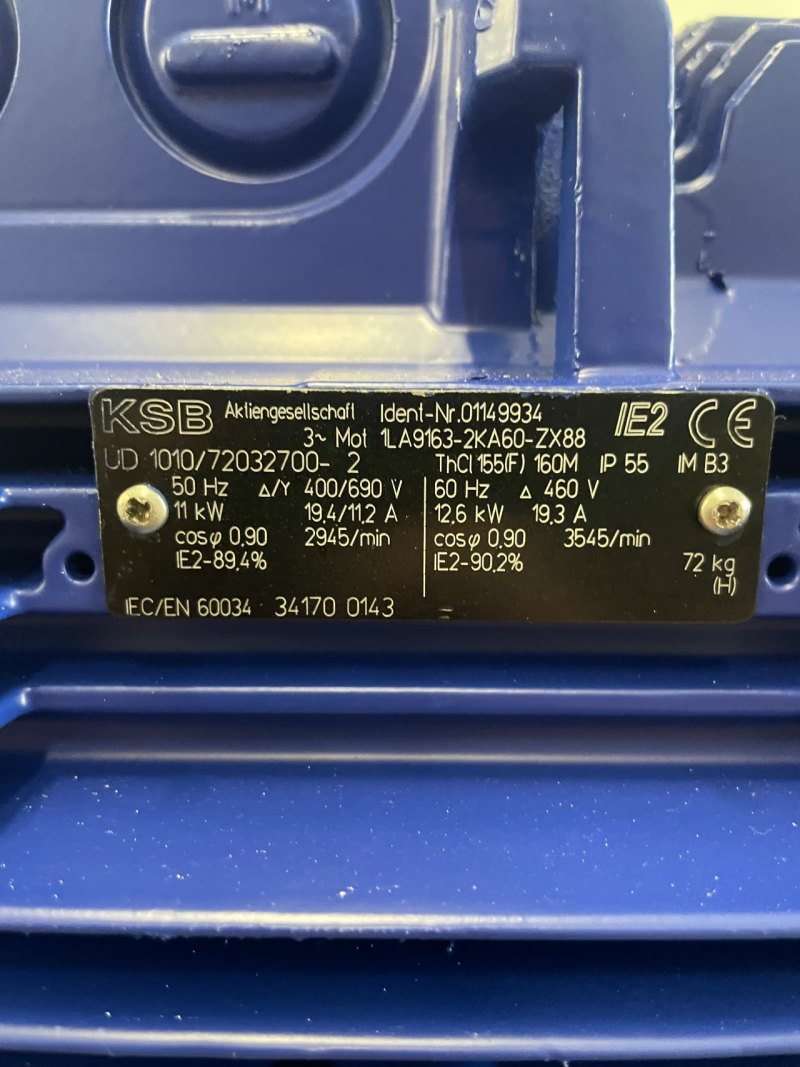 KSB ETCL065-040-200 CCSAA10A101102