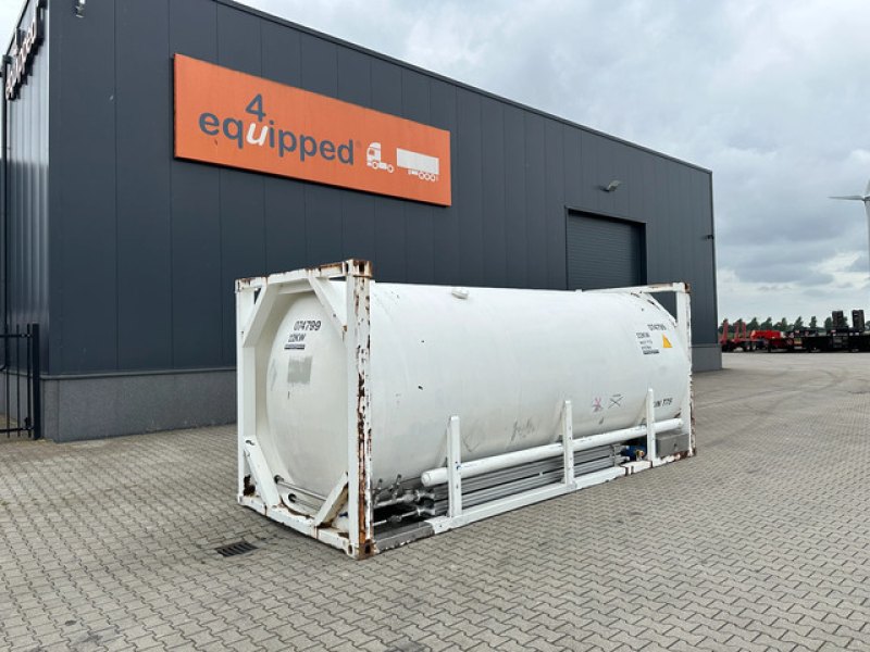 CERTIFIED 20FT CRYOGENIC T75 ISO Tank Container (19,060L / R11.7BN / 22KW / TESTS valid until: 12-2028