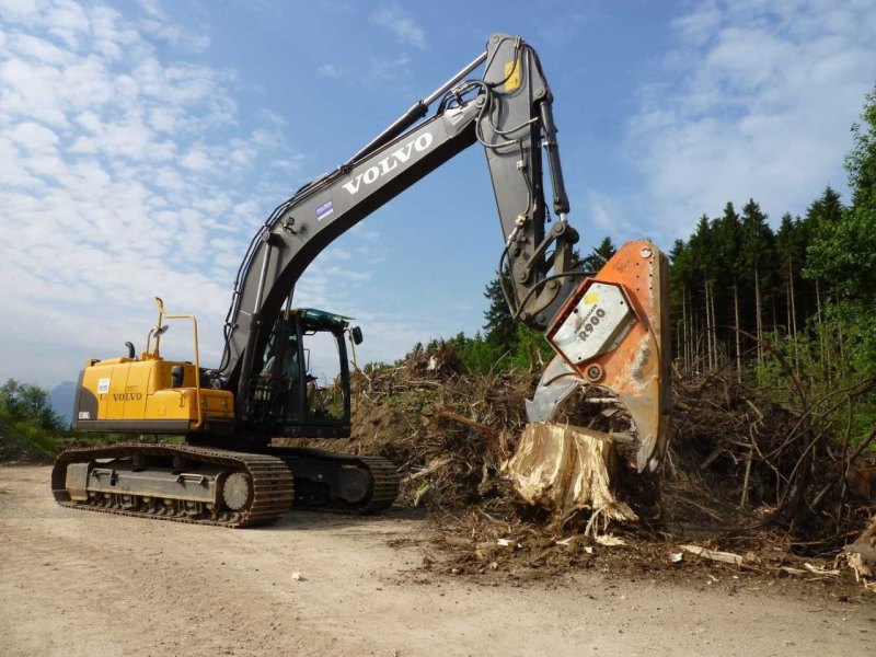 Westtech R900 R1300 Rodeschere Wurzelstock