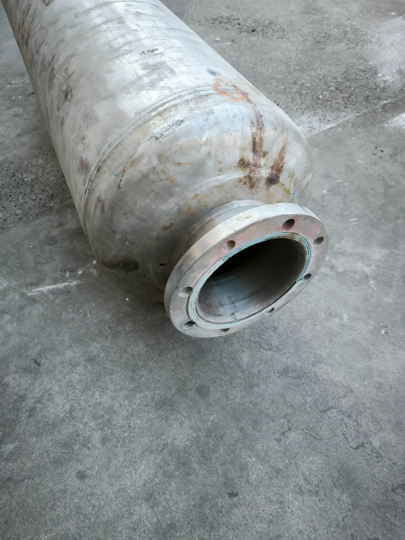 TUBULAR EXCHANGER IN STAINLESS STEEL 10.5 m2 - 2