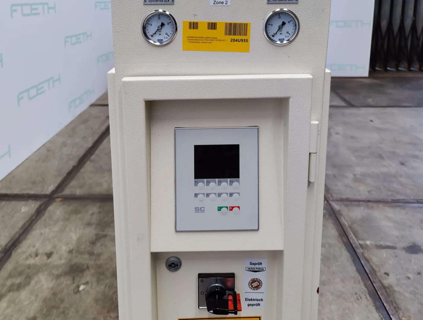 Single Temperiertechnik STW 200/1-24.60-H2.1 - Temperature control unit - 3