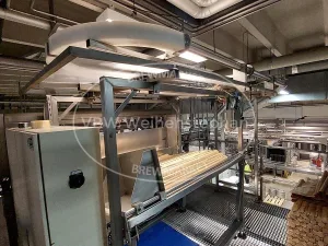 Can lid unpacking machine