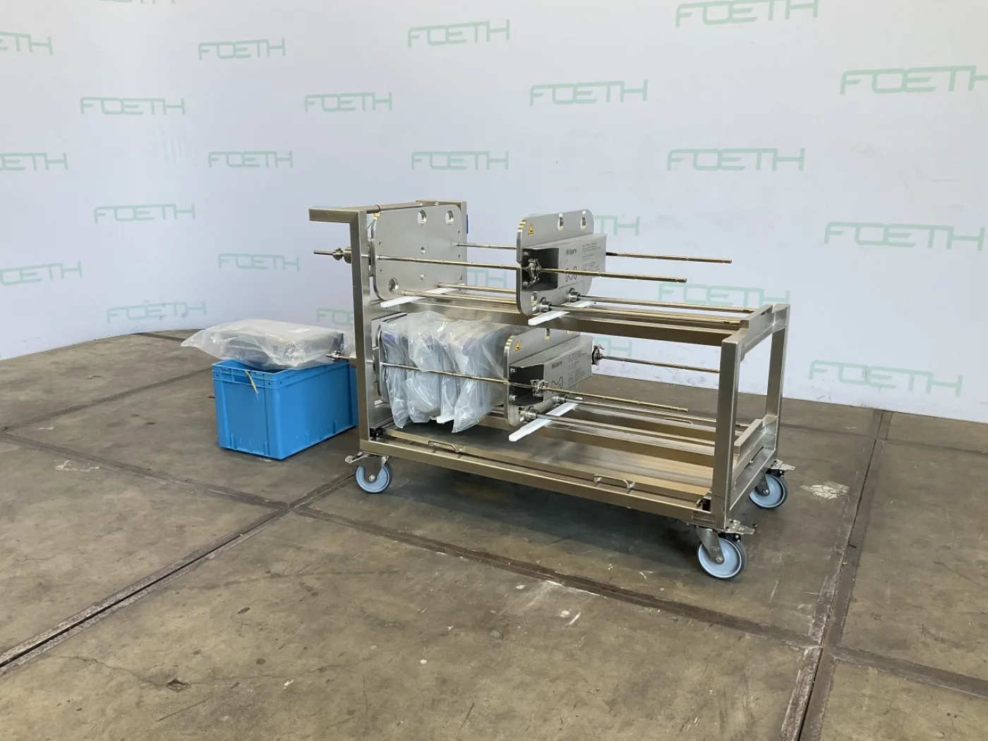 Merck Millipore Mobius Pod Cart 2 levels - Filterpress - 6