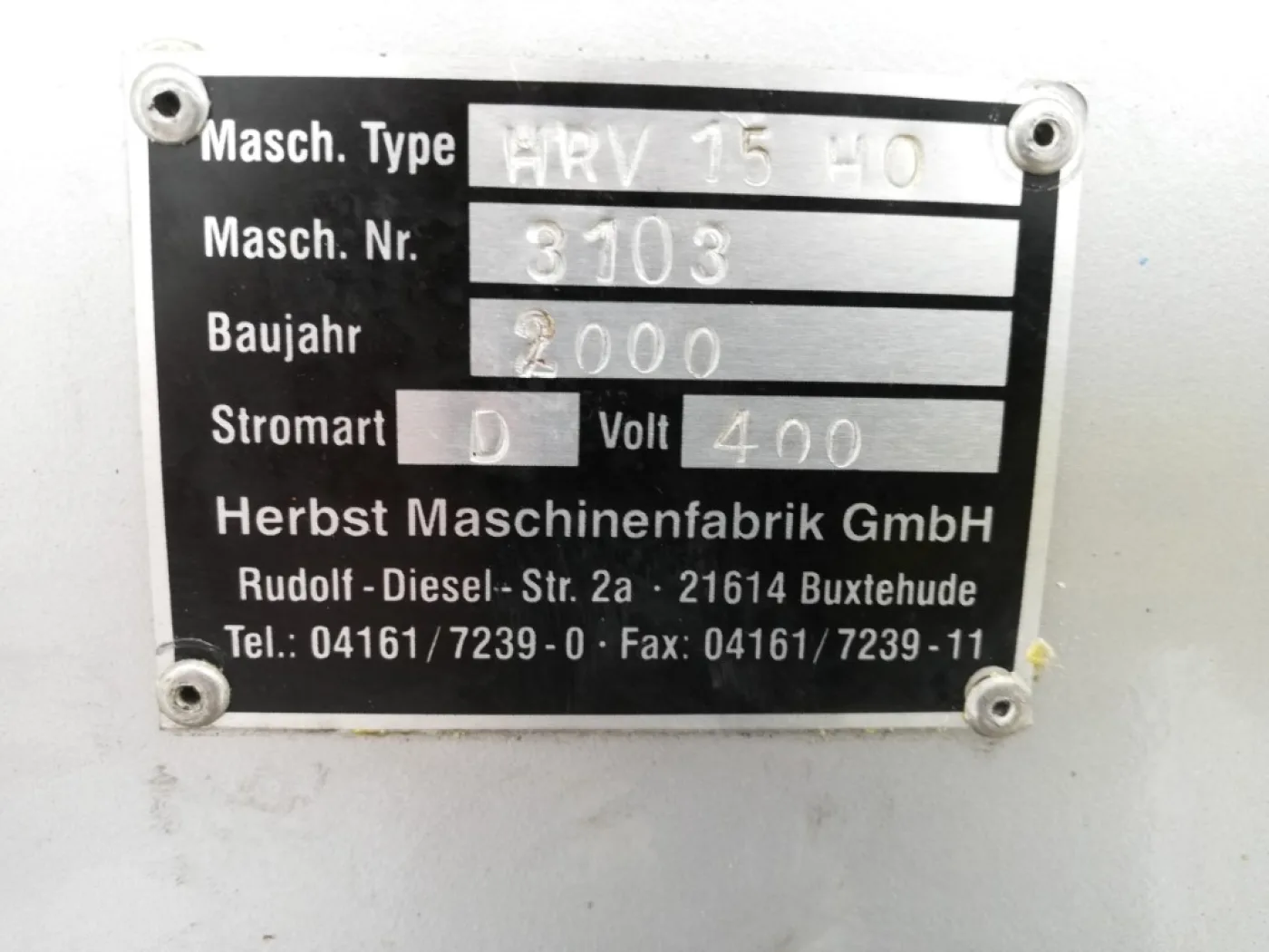 Herbst HRV-15 HO Processing vessel / - Planetary mixer - 3
