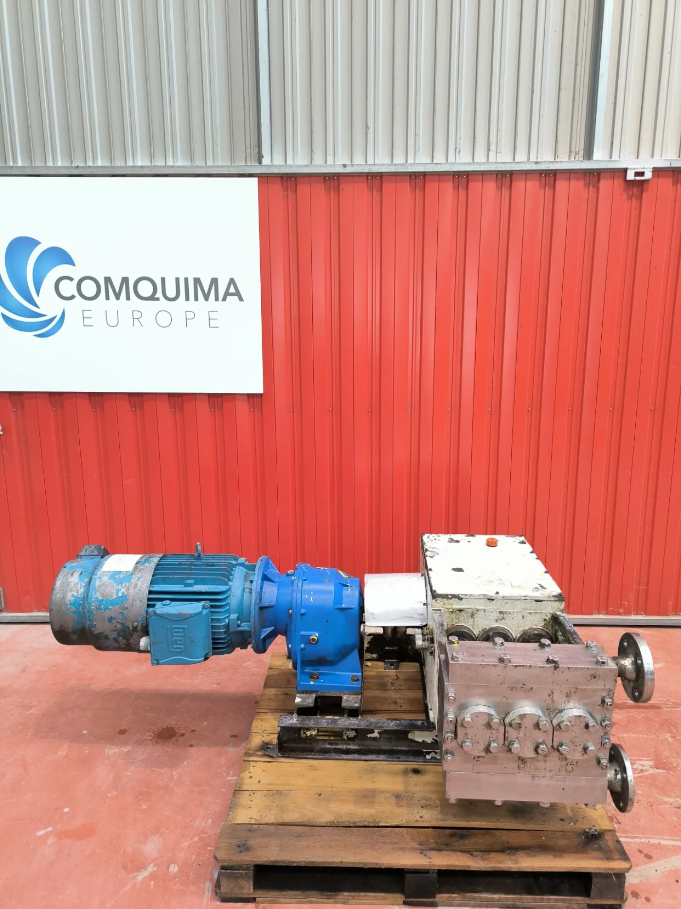 TRIPLE PLUNGER PUMP BONO EXACTA 3C80 0.45 m3/h 18.5 kW - 1