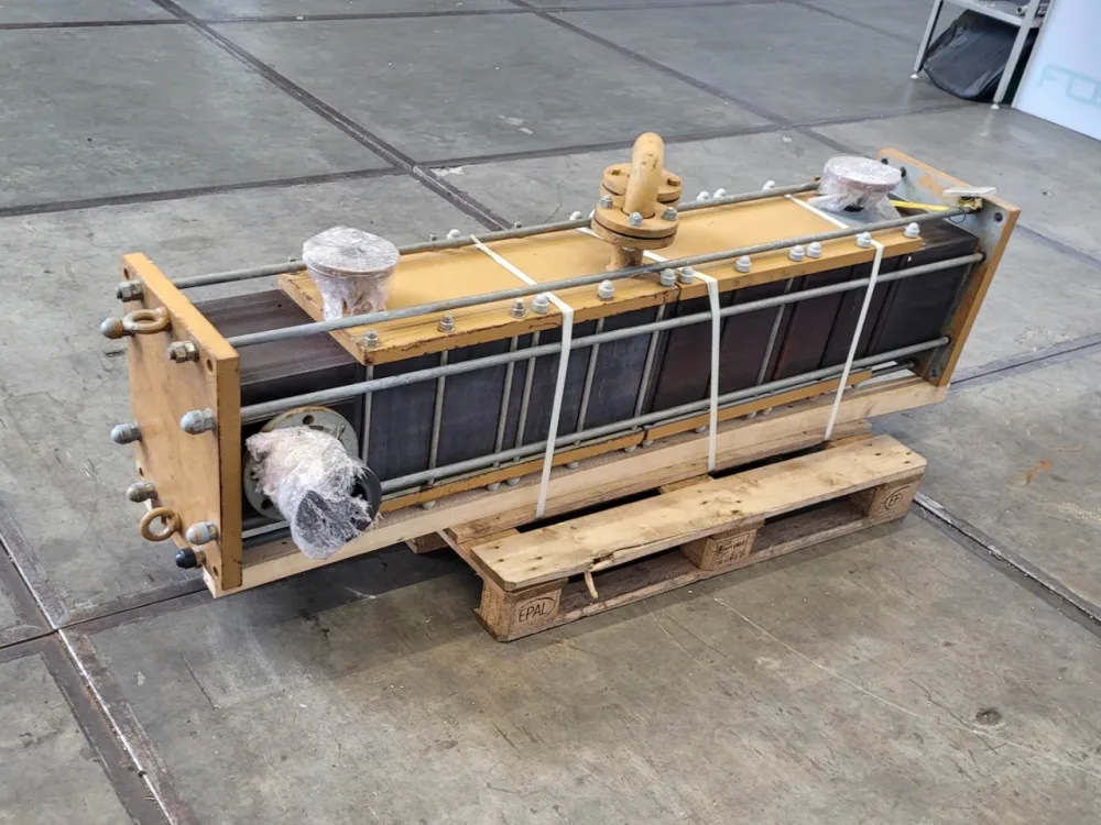 Vicarb Deutschland GmbH "Block Graphite" 5,8m² - Shell and tube heat exchanger