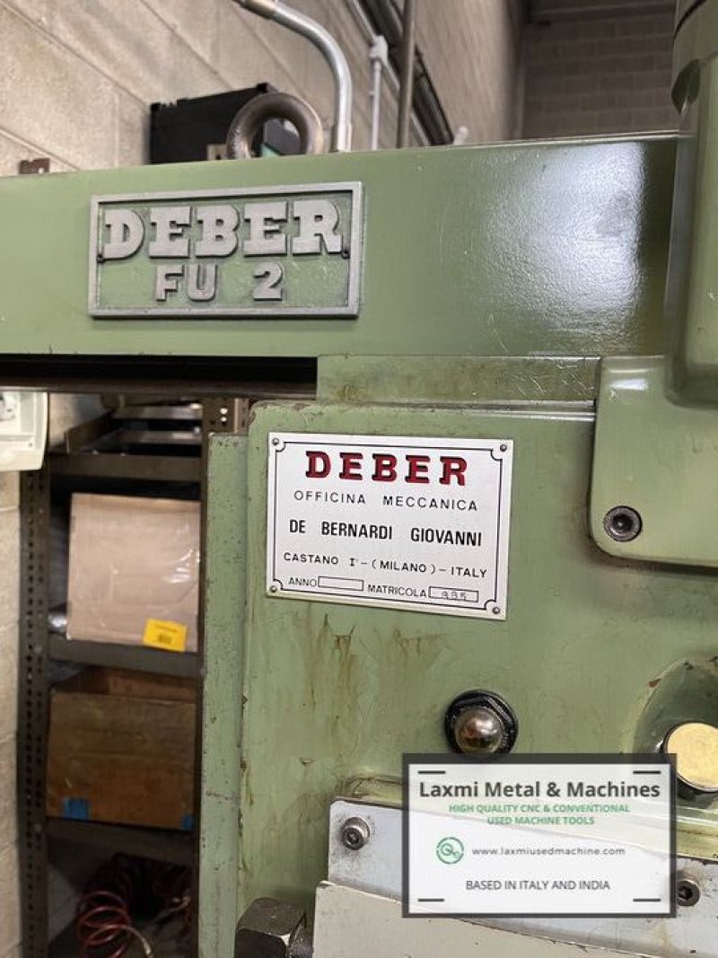 UNIVERSAL MILLING MACHINE, DEBER - FU2 - Laxmi Metal & Machines, Rohtak