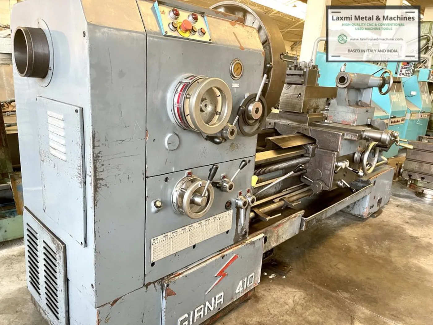 LATHE MACHINE, GIANA - 410 - Laxmi Metal & Machines, Rohtak - 4
