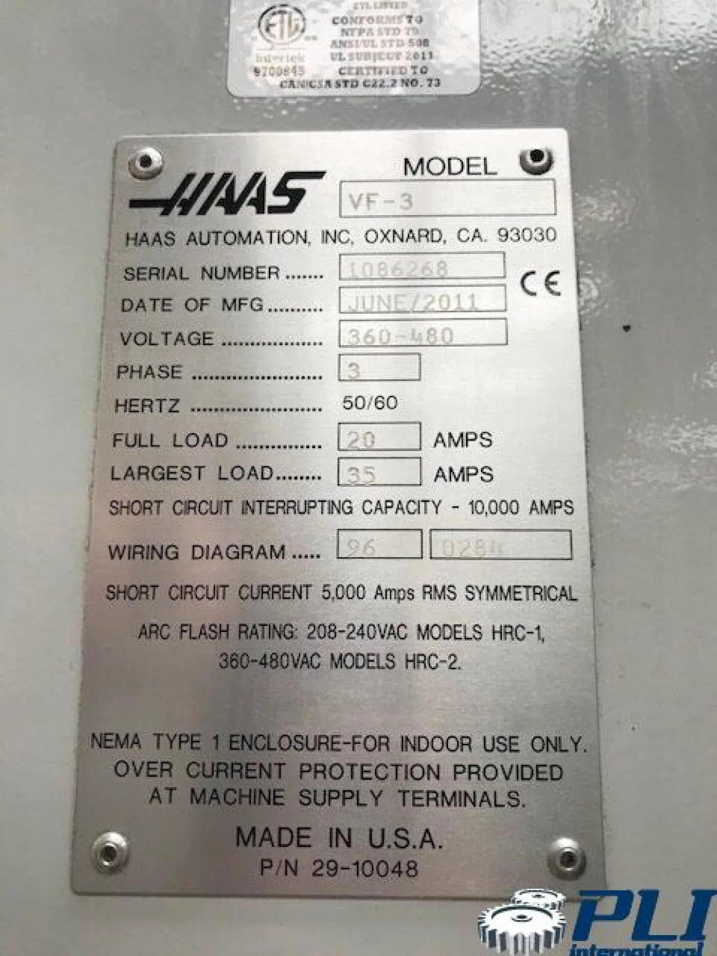 HAAS Vertical Center VF3 - 7