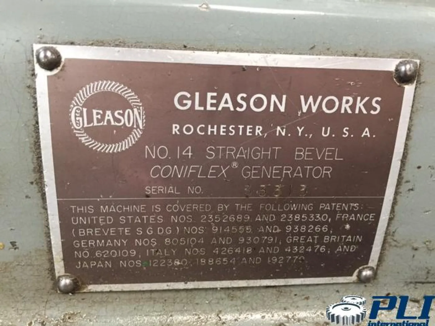 GLEASON 14 “CONIFLEX” STRAIGHT BEVEL GEAR GENERATOR - 5