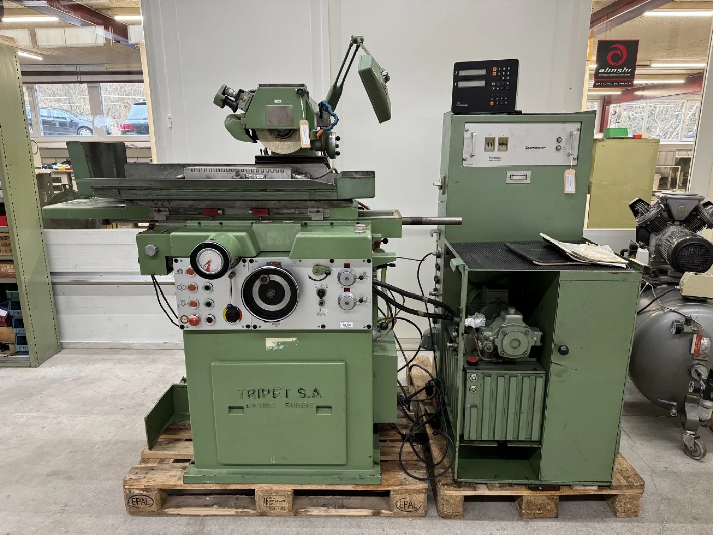 FLACHSCHLEIFMASCHINE TRIPET TYP MHPE-500 - 1